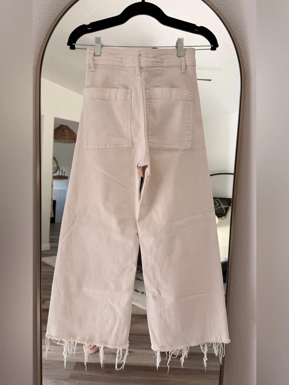 Zara white cropped